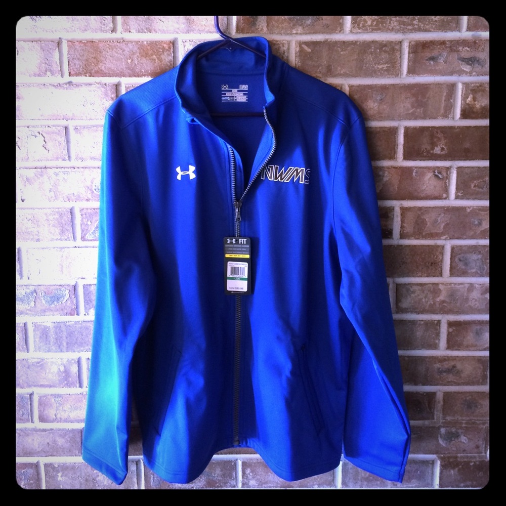 Under Armour Blue lightweight coat with pockets